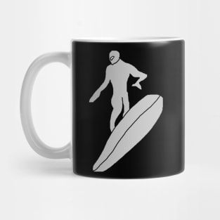 Poorly Drawn Silver Surfer Mug